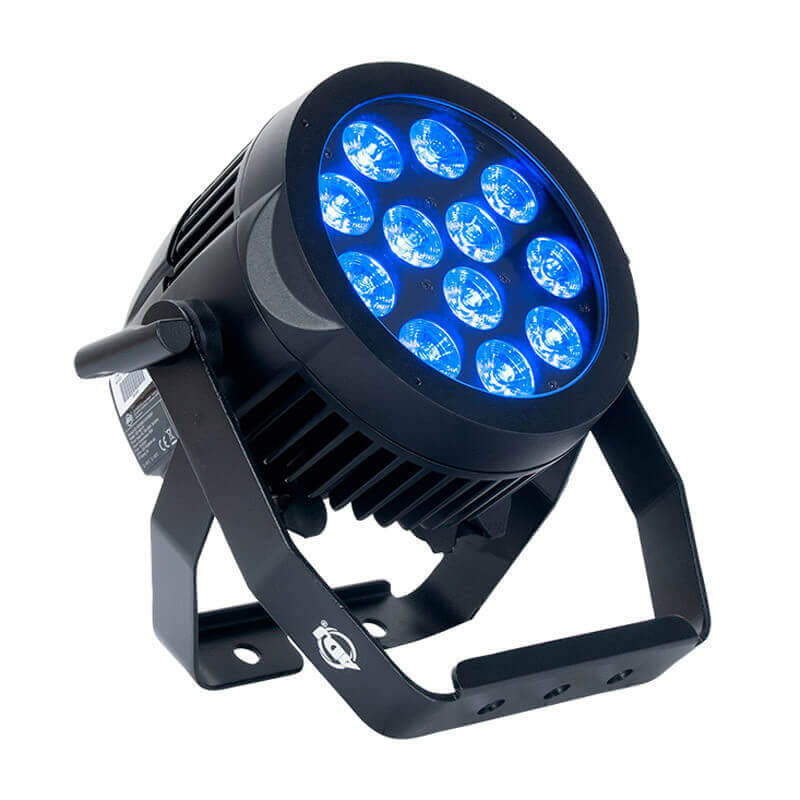 Adj 12p hex ip par con12 leds hex rgbaw + uv de 12w